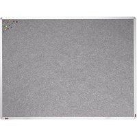 dots Pinnwand 120,0 x 90,0 cm Textil grau von dots