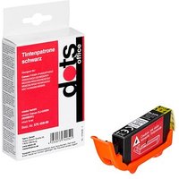 dots  schwarz Druckerpatrone kompatibel zu Canon CLI-526 BK von dots