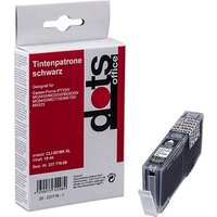 dots  schwarz Druckerpatrone kompatibel zu Canon CLI-551 XL BK von dots