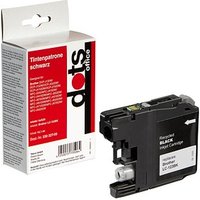 dots schwarz Druckerpatrone kompatibel zu brother LC-123BK dots schwarz Druckerpatrone kompatibel zu brother LC-123BK von dots