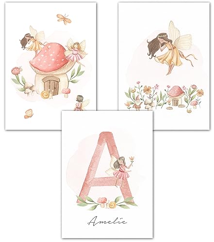 double critical Wandbilder Kinderzimmer Poster 3er Set Name personalisiert Bild Babyzimmer Fee Feen Fairytale Poster Mädchen Wanddeko A4 A3 Rosa double critical Wandbilder Kinderzimmer Poster 3er Set Name personalisiert Bild Babyzimmer Fee Feen Fairytale Poster Mädchen Wanddeko A4 A3 Rosa von double critical