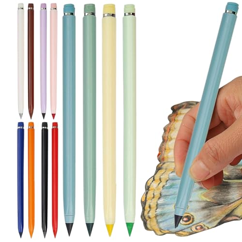 doyandader 12 Stück Zauberbuntstifte, Buntstifte Mit Radiergummi, Wiederverwendbarer Everlasting Pencil, Für Kinder, Schüler, Schule & Büro doyandader 12 Stück Zauberbuntstifte, Buntstifte Mit Radiergummi, Wiederverwendbarer Everlasting Pencil, Für Kinder, Schüler, Schule & Büro von doyandader