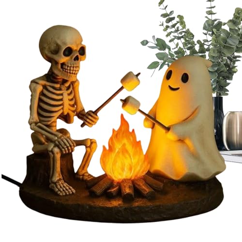 doyandader Ghost Campfire Flickering Nigh, 2025 Süße Halloween Nachtlichter, Flacker Nachtlicht, Halloween Dekoration doyandader Ghost Campfire Flickering Nigh, 2025 Süße Halloween Nachtlichter, Flacker Nachtlicht, Halloween Dekoration von doyandader