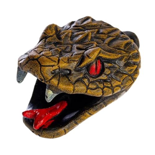 doyandader Halloween Grusel-Pfeife - Party-Schlangenpfeife - Tragbare Resin-Deko Gruselspielzeug Für Halloween Indoor Outdoor Partyspiele Festtage von doyandader