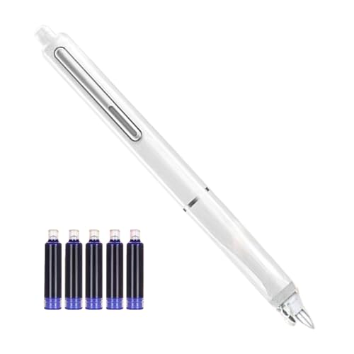doyandader Retractable Fountain Pen, Füllfederhalter Einziehbar, Füllfederhalter Zum Schreiben, Dianshi Space Cabin Press Pen, Smooth Writing No Leaking, Für Kalligraphie Zeichnen Journaling doyandader Retractable Fountain Pen, Füllfederhalter Einziehbar, Füllfederhalter Zum Schreiben, Dianshi Space Cabin Press Pen, Smooth Writing No Leaking, Für Kalligraphie Zeichnen Journaling von doyandader
