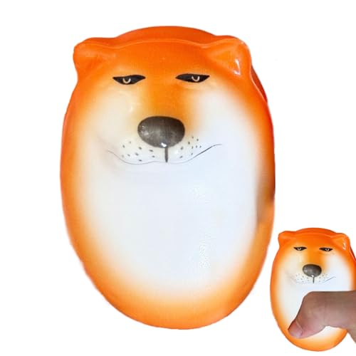 doyandader Sensorisches Quetschspielzeug | Hunde-Ei-Form Quetschspielzeug - Dekorative Tierfiguren Party Mitgebsel Für Erwachsene Mädchen Kinder Tisch Reise Büro Schule von doyandader