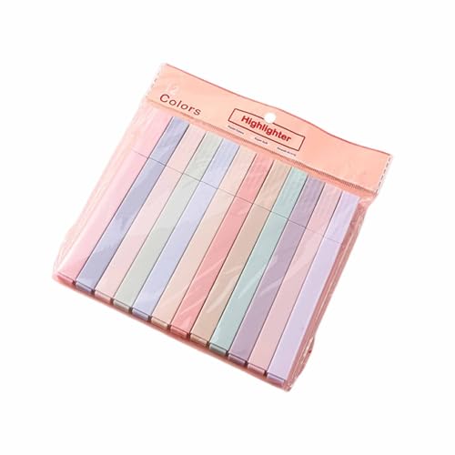 drburpily 12 teiliger fluoreszierender Marker mit großer Kapazität, mehrere Farben, quadratischer Kopf, fluoreszierender Kopf, leicht zu unterscheidende Arbeit, einzelner drburpily 12 teiliger fluoreszierender Marker mit großer Kapazität, mehrere Farben, quadratischer Kopf, fluoreszierender Kopf, leicht zu unterscheidende Arbeit, einzelner von drburpily