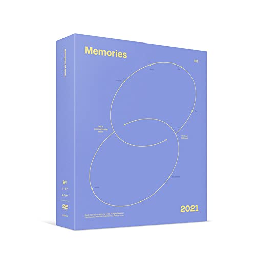dreamus BTS MEMORIES OF 2021 DVD + transparentes Fotokarten-Set von dreamus