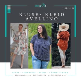 Bluse/Kleid Avellino von drei eMs