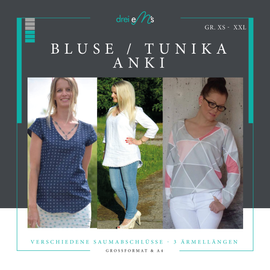 Bluse/Tunika Anki von drei eMs