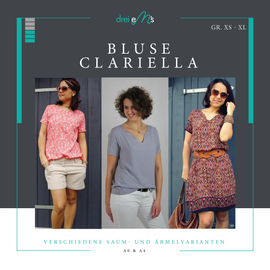 Bluse Clariella von drei eMs