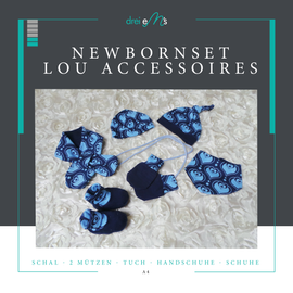 Newborn-Set Accessoires Lou von drei eMs
