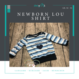 Newborn-Shirt Lou von drei eMs