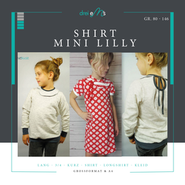 Shirt/Kleid mini Lilly von drei eMs