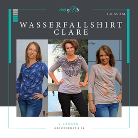 Wasserfallshirt Clare von drei eMs