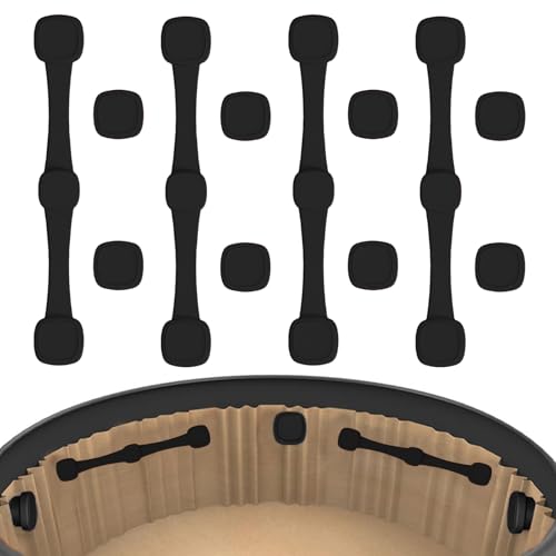 4 Stück Magnet Schnalle Silikon Für Heißluftfritteusen, Zubehör Für Heißluftfritteuse, Robuster Magnetverschluss Silikon Zum Festhalten Von Luftfritteusen, Hitzebeständig Sicherheit Magnet 4 Stück Magnet Schnalle Silikon Für Heißluftfritteusen, Zubehör Für Heißluftfritteuse, Robuster Magnetverschluss Silikon Zum Festhalten Von Luftfritteusen, Hitzebeständig Sicherheit Magnet von driattie