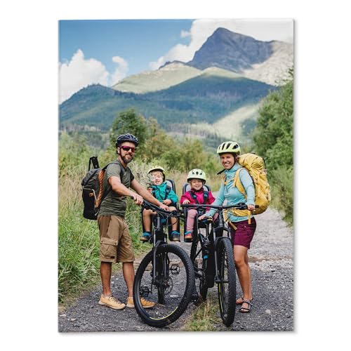 Dein persönliches Foto auf Keilrahmen individuell bedruckt, bespannter 2cm Holzrahmen, kratzfestes 280g Canvas Leinwand Material (30B x 40H cm - Hochformat) von druck.de