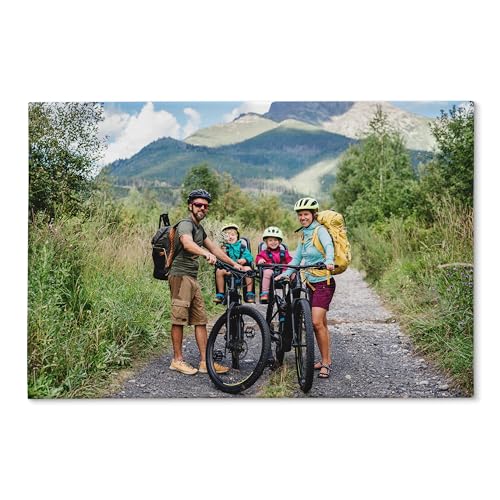 Dein persönliches Foto auf Keilrahmen individuell bedruckt, bespannter 2cm Holzrahmen, kratzfestes 280g Canvas Leinwand Material (60B x 40H cm - Querformat) von druck.de