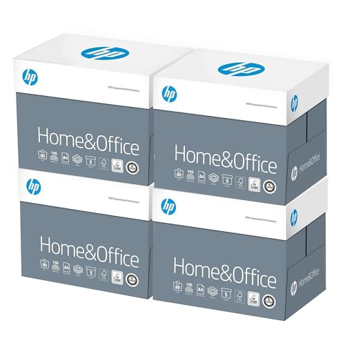 HP Kopierpapier - Home & Office - 10.000 Blatt - DIN A4-80g - Weiß - Allround Papier für Zuhause und Büro - 4 x 2.500 Blatt HP Kopierpapier - Home & Office - 10.000 Blatt - DIN A4-80g - Weiß - Allround Papier für Zuhause und Büro - 4 x 2.500 Blatt von druck.de