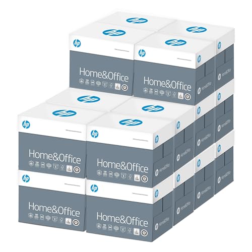 HP Kopierpapier - Home & Office - 50.000 Blatt - DIN A4-80g - Weiß - Allround Papier für Zuhause und Büro - 20 x 2.500 Blatt HP Kopierpapier - Home & Office - 50.000 Blatt - DIN A4-80g - Weiß - Allround Papier für Zuhause und Büro - 20 x 2.500 Blatt von druck.de
