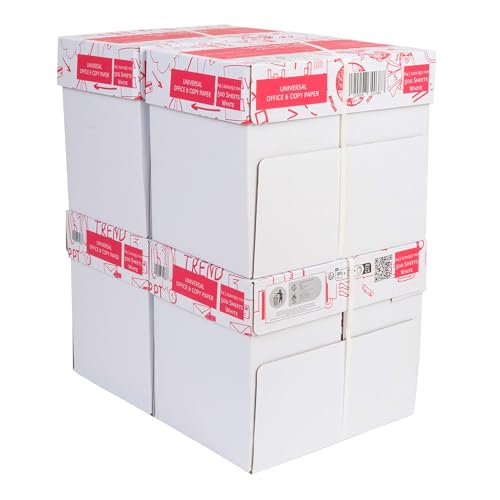 Premium Druckerpapier DIN A4 – 10.000 Blatt (4 x 5 x 500 Blatt) – Weißes Universal Mehrzweck Kopierpapier, CIE Weiße 160 – PEFC Siegel - Ideal für Büro und Heim (4 Kartons | 10.000 Blatt) von druck.de