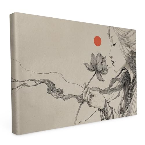 druck.de Keilrahmen Bestseller Designs Vol. 1, Wandbild auf Künstlerleinwand, hochwertiger Kunstdruck, Stabiler 2cm Holzrahmen mit kratzfestem 280g starkem Canvas (40L x 60B cm | Jamyth) von druck.de