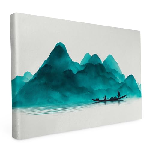 druck.de Keilrahmen Bestseller Designs Vol. 1, Wandbild auf Künstlerleinwand, hochwertiger Kunstdruck, Stabiler 2cm Holzrahmen mit kratzfestem 280g starkem Canvas (60L x 90B cm | Chinaxe) von druck.de