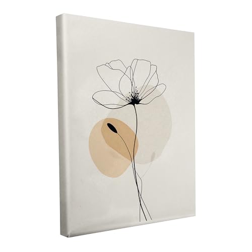 druck.de Keilrahmen - Designs Vol. 3 - Wandbild auf Künstlerleinwand – matter Kunstdruck – 2cm Holzrahmen - 280g starker Canvas (30L x 20B cm | Miniblumal) von druck.de