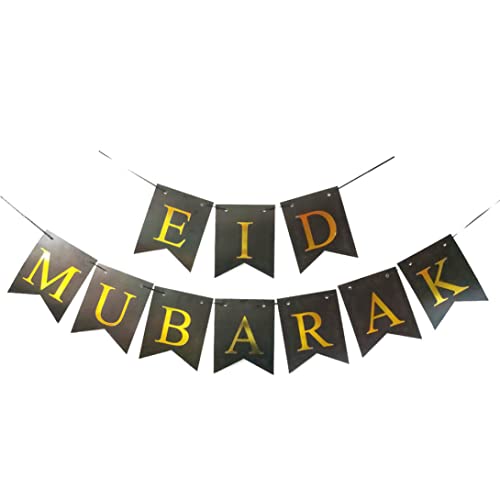 dsbdrki Banners Ramadan Dekorationen Eid Mubarak Banner Star Moon Lantern Garland Muslimische Islamische Parteizubehör von dsbdrki