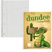 dundee Collegeblock kariert DIN A4 Innenrand dundee Collegeblock kariert DIN A4 Innenrand von dundee