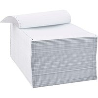 dundee Endlospapier A4 hoch 3-fach, 52 g/qm weiß 600 Blatt von dundee