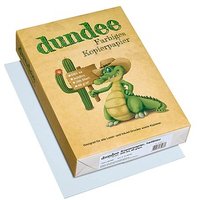 dundee Kopierpapier Color hellblau DIN A4 80 g/qm 500 Blatt von dundee