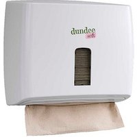 dundee Papierhandtuchspender 101000 weiß Kunststoff, 1 St. von dundee