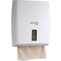 dundee Papierhandtuchspender 101001 weiß Kunststoff, 1 St. von dundee