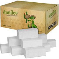 dundee Papierhandtücher 4011508 Zick-Zack-Falzung 1-lagig 5.000 Tücher von dundee