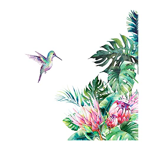 duoyif Wandtattoo Grüne Blätter, Wandsticker Pflanzen Tropische, Wandaufkleber Blätter Grün Aufkleber, Wandsticker Für Wohnzimmer Kinderzimmer Schlafzimmer Küchenmöbel Flur Wanddeko 68x60cm duoyif Wandtattoo Grüne Blätter, Wandsticker Pflanzen Tropische, Wandaufkleber Blätter Grün Aufkleber, Wandsticker Für Wohnzimmer Kinderzimmer Schlafzimmer Küchenmöbel Flur Wanddeko 68x60cm von duoyif
