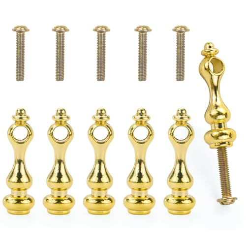 Galerieschienen, Spindelschienenverbinder Glasgeländer Pfosten Metallregale Spindeln Pfostenkappen Glasgeländer, Verbindungsstück Eisen Galerie Hardware Möbel DIY-Projekte, Gold von duozoanz