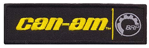 dutis Aufnäher Bügelbild Motorrad Trike Spyder Rotax USA, 10.5 x 3 cm, Rechteckig, Nähen/Embroidery Patch, Patch von dutis