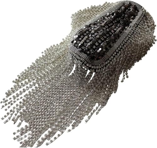 Applikation, 1 Paar Schulterklappen, Quastenanzug, Diamantquaste, Epaulettenkleid, Diamantkettenkleid, Epauletten for Metal Punk Applikation, 1 Paar Schulterklappen, Quastenanzug, Diamantquaste, Epaulettenkleid, Diamantkettenkleid, Epauletten for Metal Punk von dvegGEE
