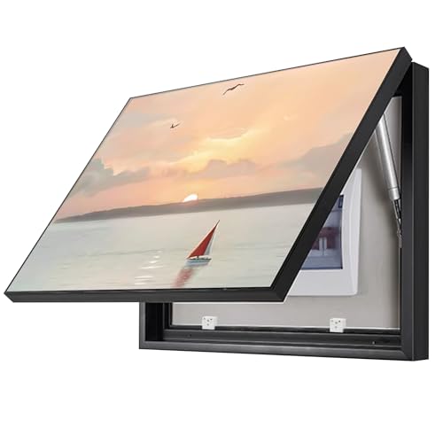 Elektrische Panel Abdeckung, Dekorative Malerei des Stromzählerkastens Dekorative Malerei der Stromzählerabdeckung Dekorative Malerei der Schalttafel Versteckte Malerei(B,60x50cm/23.6x19.7inch) von dvnFWKc