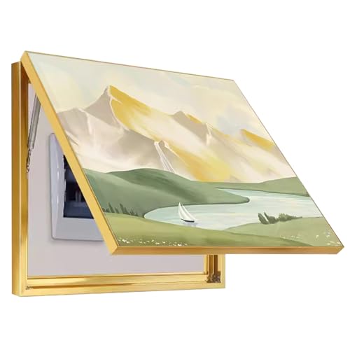 Elektrische Panel Abdeckung, Moderne elektrische Zählerkastenabdeckung, dekorative Malerei, Verteilerkastenschalter, versteckte Malerei mit hydraulischer Stangenunterstützung(F,60x50cm/23.6x19.7inch) Elektrische Panel Abdeckung, Moderne elektrische Zählerkastenabdeckung, dekorative Malerei, Verteilerkastenschalter, versteckte Malerei mit hydraulischer Stangenunterstützung(F,60x50cm/23.6x19.7inch) von dvnFWKc