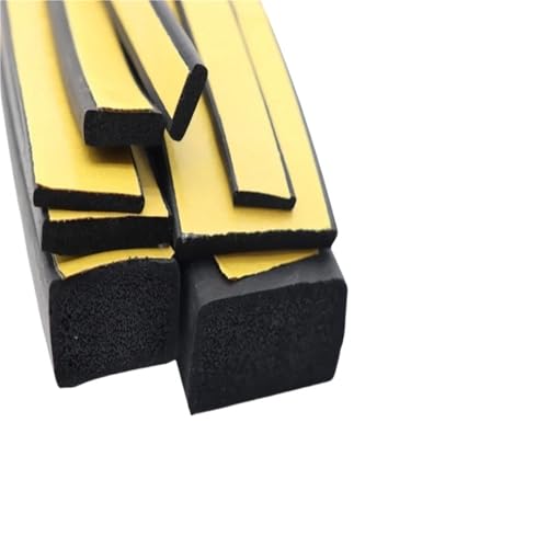Mehrzweckband, 10 m Gummischwamm-Dichtungsstreifen, schalldichter Stoßfängerstreifen, flache Dichtungsleiste for Tür und Fenster, selbstklebendes Klebeband, Antikollisionsdichtung(15mm x 30mm x 2m) Mehrzweckband, 10 m Gummischwamm-Dichtungsstreifen, schalldichter Stoßfängerstreifen, flache Dichtungsleiste for Tür und Fenster, selbstklebendes Klebeband, Antikollisionsdichtung(15mm x 30mm x 2m) von dvnFWKc