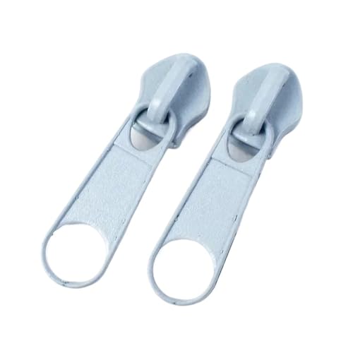 Universaler Reißverschluss, 10 Stück 3# 5# Reißverschlussschieber for Nylon-Reißverschlüsse, Klebeband, Rucksack, Jacke, Reißverschlüsse, dekoratives Reißverschluss-Reparaturset for Nähen(Light Blue,2 Universaler Reißverschluss, 10 Stück 3# 5# Reißverschlussschieber for Nylon-Reißverschlüsse, Klebeband, Rucksack, Jacke, Reißverschlüsse, dekoratives Reißverschluss-Reparaturset for Nähen(Light Blue,2 von dvnFWKc