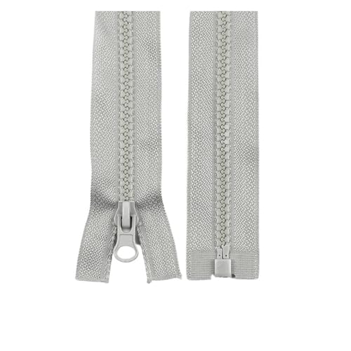 Universaler Reißverschluss, 2 Stück 5# Harzreißverschlüsse, 40–120 cm, offener Reißverschluss for Nähen von Taschen, Kleidung, Jacken, Reißverschluss-Reparaturset, Bekleidungszubehör(Light Gray,90cm) Universaler Reißverschluss, 2 Stück 5# Harzreißverschlüsse, 40–120 cm, offener Reißverschluss for Nähen von Taschen, Kleidung, Jacken, Reißverschluss-Reparaturset, Bekleidungszubehör(Light Gray,90cm) von dvnFWKc