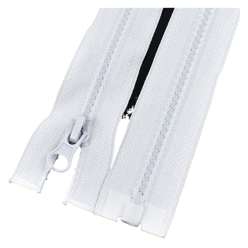 Universaler Reißverschluss, 3 Stück 40–120 cm 5# Harz-Reißverschluss, offener Auto-Lock-Reißverschluss for Jacken, DIY-Kleidungsstücke, Nähreißverschlüsse, Taschen, Mäntel, Reißverschlüsse, Zubehör(Wh von dvnFWKc