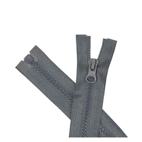Universaler Reißverschluss, 3 Stück Harz-Kunststoff-Reißverschlüsse, mehrfarbig, automatisch verriegelnd, Reißverschlusskanten, große Zähne, Reißverschluss for Jacke, Jacke, Kleidung(Dark Grey,40cm) Universaler Reißverschluss, 3 Stück Harz-Kunststoff-Reißverschlüsse, mehrfarbig, automatisch verriegelnd, Reißverschlusskanten, große Zähne, Reißverschluss for Jacke, Jacke, Kleidung(Dark Grey,40cm) von dvnFWKc