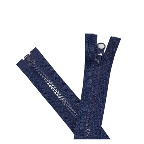 Universaler Reißverschluss, 3 Stück Harz-Kunststoff-Reißverschlüsse, mehrfarbig, automatisch verriegelnd, Reißverschlusskanten, große Zähne, Reißverschluss for Jacke, Jacke, Kleidung(Deep Blue,50cm) Universaler Reißverschluss, 3 Stück Harz-Kunststoff-Reißverschlüsse, mehrfarbig, automatisch verriegelnd, Reißverschlusskanten, große Zähne, Reißverschluss for Jacke, Jacke, Kleidung(Deep Blue,50cm) von dvnFWKc