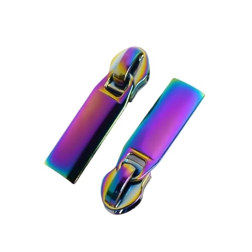 Universaler Reißverschluss, Reißverschlussschieber for 3# 5# Nylon-Reißverschlüsse, Daunenjacke, Taschenreißverschlüsse, Kopftaschen, Reißverschluss-Reparatur-Sets, DIY-Nähen, 20 Stück(Purple,9.7*36.7 von dvnFWKc