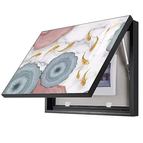 dvnFWKc Elektrische Panel Abdeckung, Dekorative Malerei der Stromzählerabdeckung, dekorative Malerei des Verteilerkastens, dekorative Malerei der versteckten Schalttafel(C,45x35cm/17.7x13.8inch) von dvnFWKc
