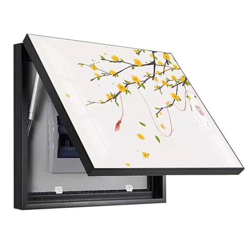 dvnFWKc Elektrische Panel Abdeckung, Dekorative Malerei des Stromzählerkastens, Malerei des Verteilerkastenschalters, Malerei der Schalttafel, versteckte dekorative Malerei(55x45cm/21.7x17.7inch) von dvnFWKc